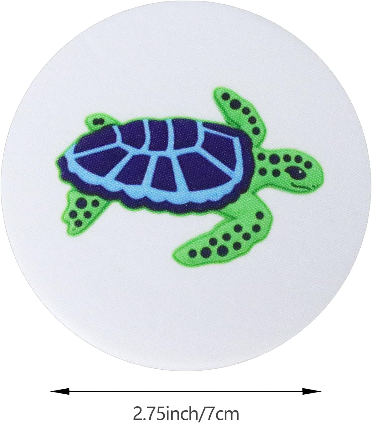 4Pack Turtle Car Cup Coasters, Cute Car Coasters for Cup Holders, 2.75Inch Shockproof Drink Mat, Car Accessories for Women Interior image number 1
