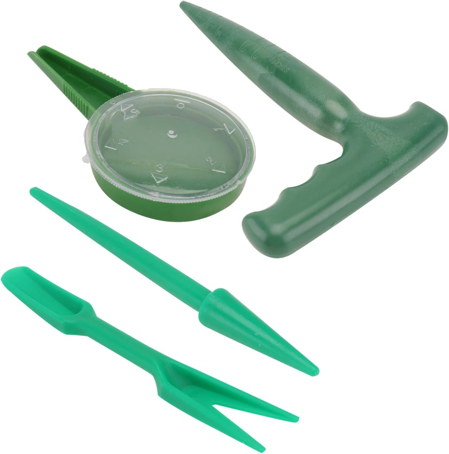 Yardwe Garden Tools Kit Seedling Dibber Shovel and Transplanter Plastic Gardening Tools for Easy Planting image number 1