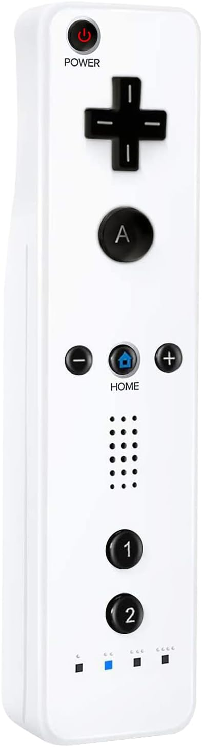 Wii Remote Controller,Wireless Remote Gamepad Controller for Nintend Wii and Wii U,With Silicone Case and Wrist Strap(No Motion Plus) image number 2