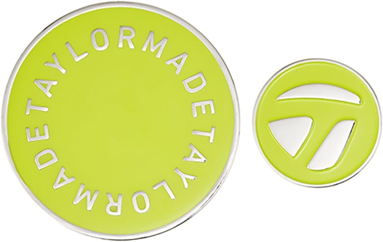 Taylormade Circle Logo Twin Marker Set Lime Unisex Marker 25SS