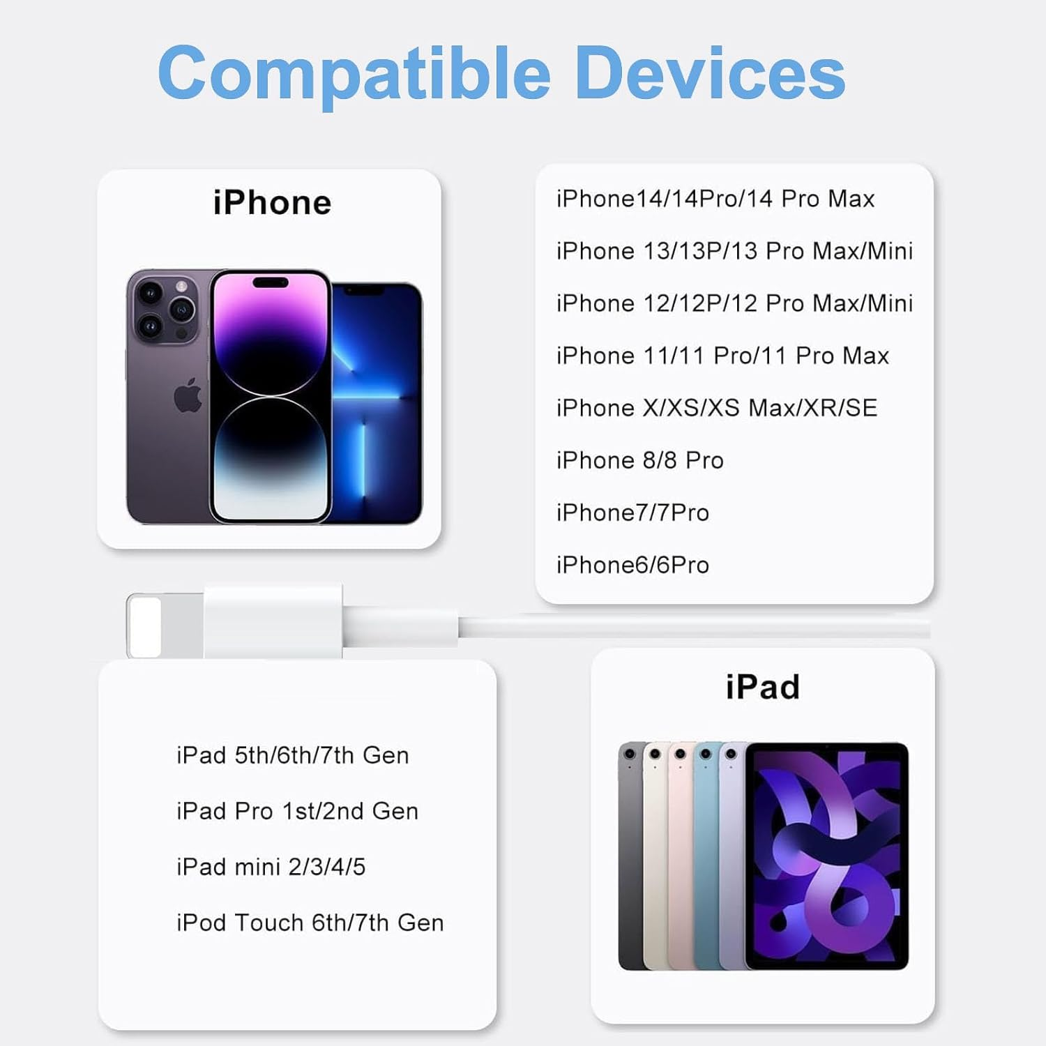 2 Packs for Iphone Headphones Wired Earbuds Earphones Noise Reduction with In-Line Microphone & Volume Control Hifi Stereo Headsets Compatible with Iphone 14/13/12/11/Xr/Xs/X/8/7/Se/Pro/Pro Max image number 5