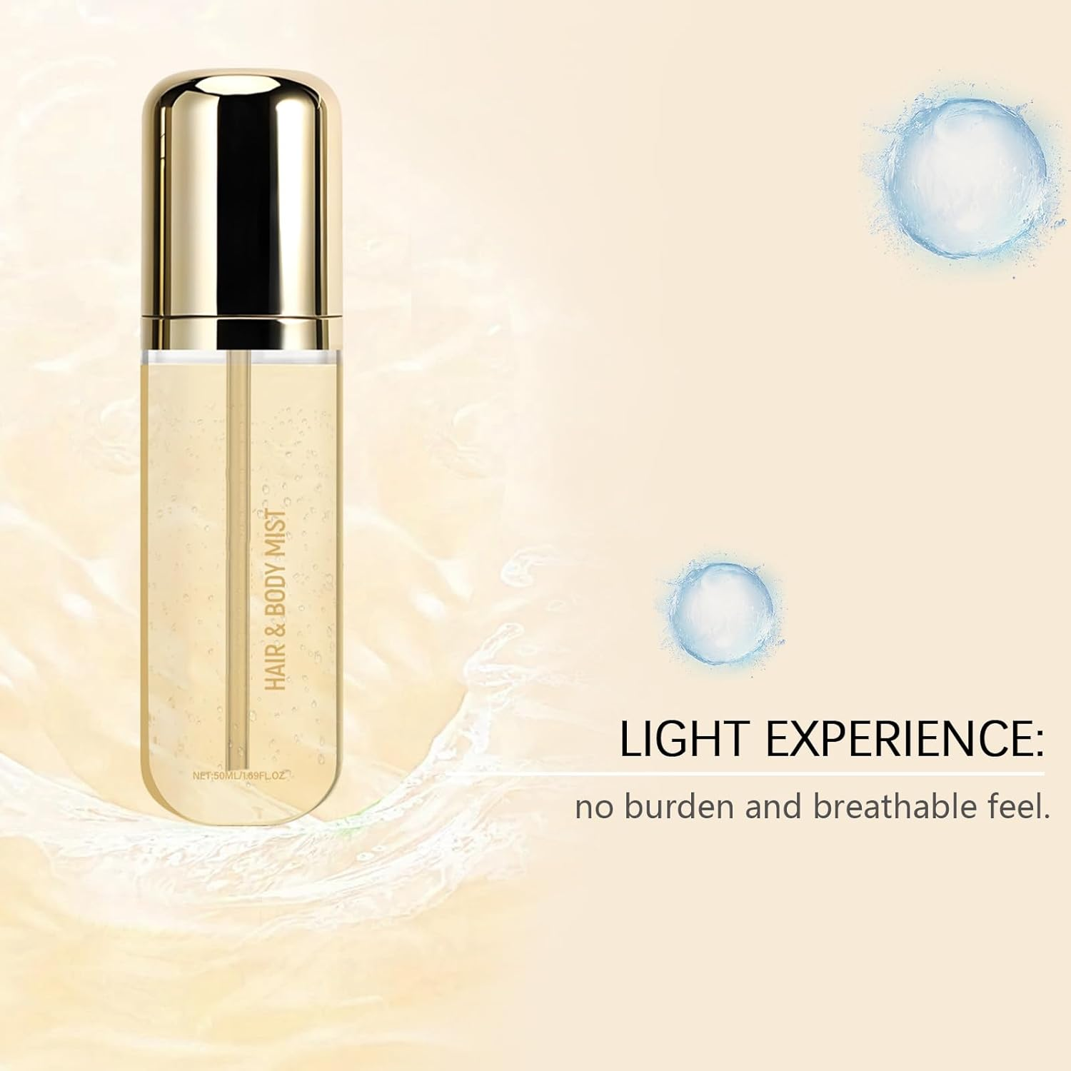 Vanilla Hair and Body Mist, Long-Lasting Perfume Spray for Women & Men, Light Fragrance Mist for Skin and Hair Care, Nourishing, Soothing for Lightweight Hydrating & Refreshing (3Pcs) image number 2