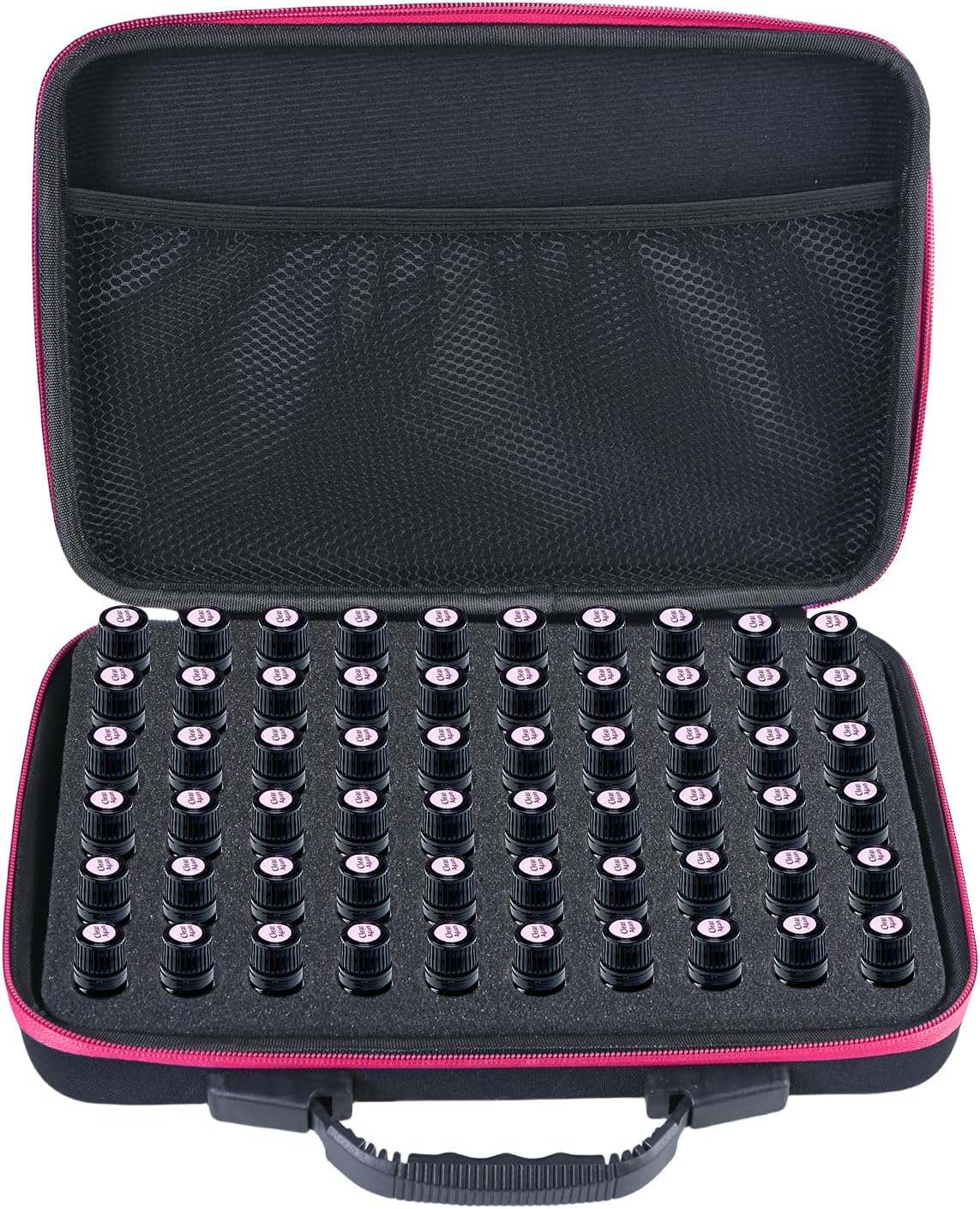 Professional Essential Oil Holder 60 Grids 5-10ML Bottle Capacity Protection Shockproof for Organized Enthusiasts image number 1