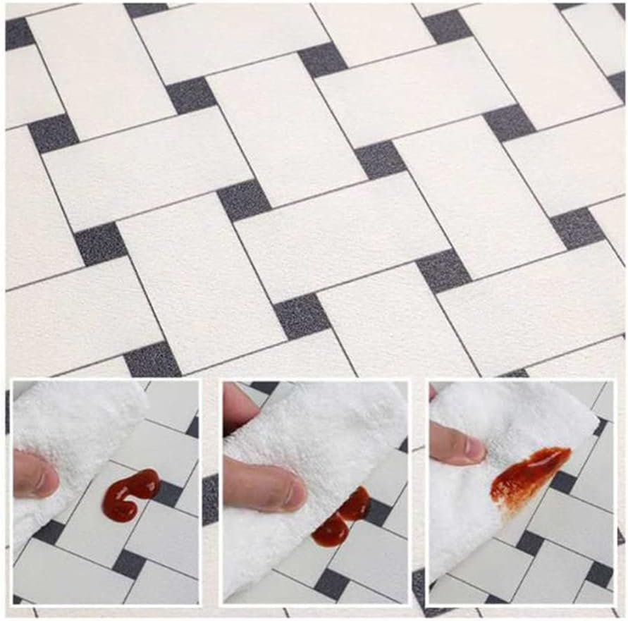 Cute Coffee Maker Mat for Countertops, Coffee Bar Accessories, Colorful Dish Drying Mat for Kitchen Counter, Absorbent Quick Drying Mat, 12 X16 Inch Countertop Protection Drying Pat (F) image number 1