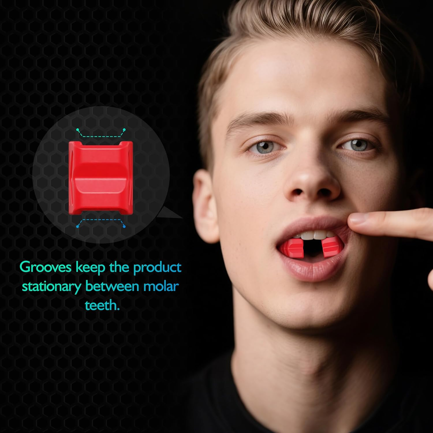 Azrra Jaw Exerciser for Women & Men, 4 Resistance Levels (8Pcs) Jawline Shaper Exerciser, Jaw Trainer Double Chin Eliminator for Jawline Face Toning & Strengthening image number 2