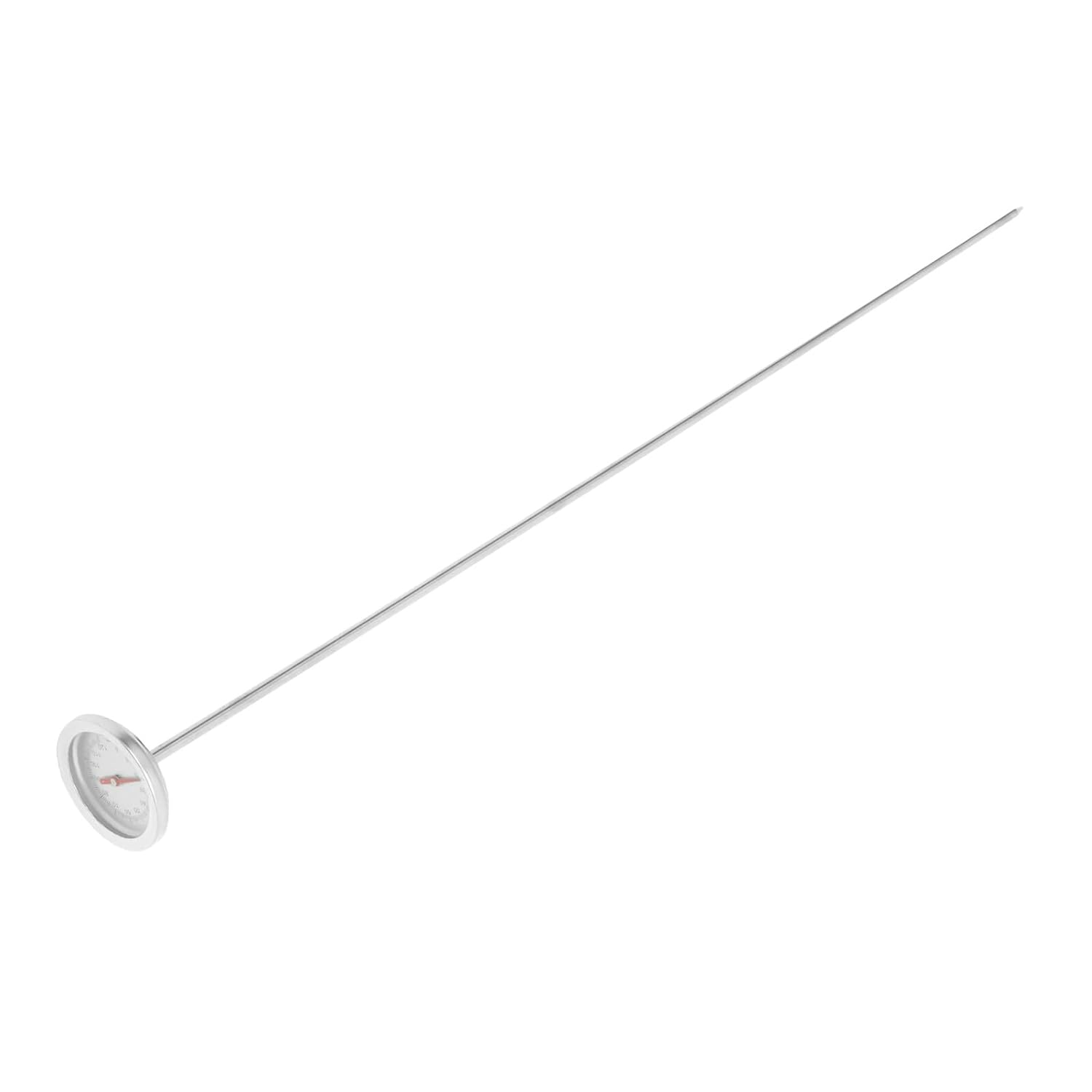 LALAFINA Reusable Long Stem Soil Temperature Thermometer for Composting Stainless Steel Probe for Backyard Gardening Portable and Use Soil Temperature Gauge for Home Compost Monitoring image number 2