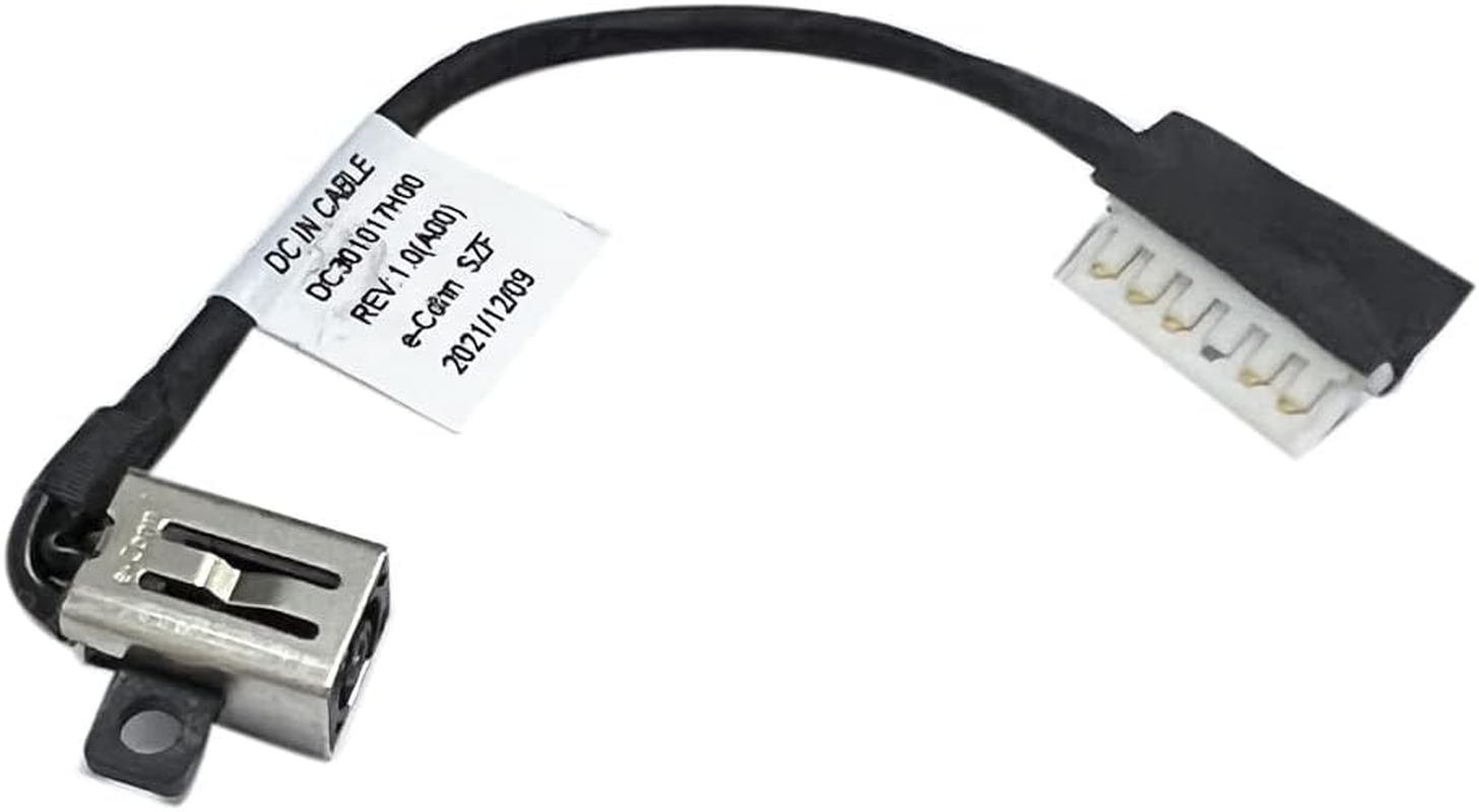 Gintai DC Jack Power Cable Plug in Charging Port Cable Connector Socket with Wire for Dell INSPIRON 15 3510 3511 I5-1135G7 3515 3510 3520 3521 3525 GDM50 87GX7 DC301017H00 231X7 0231X7 DC301018100 image number 1