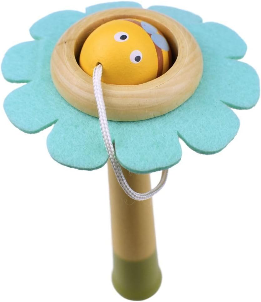 Kaper Kidz - Wooden BEE Catch the Ball Game | X 3 Assorted Colours image number 3