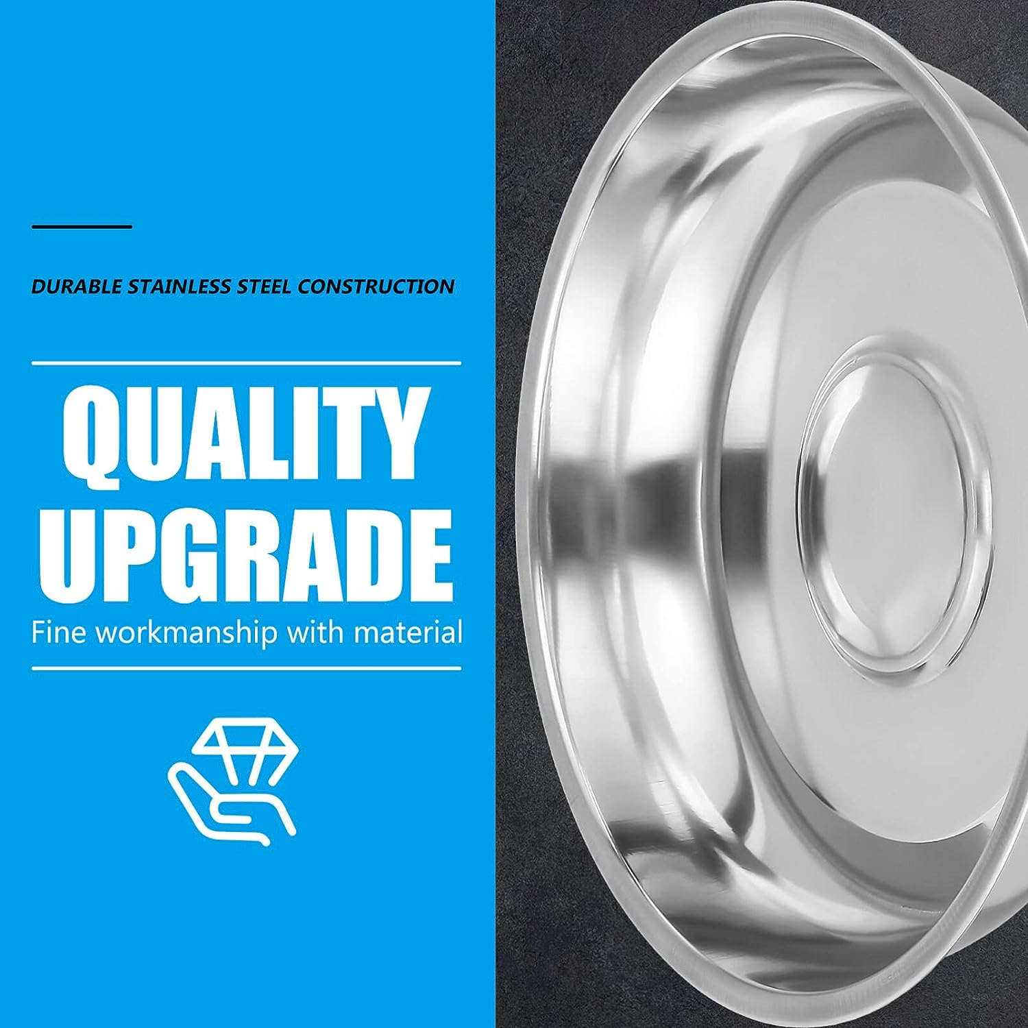 Cabilock Barbecue Cover Grill Dome Steak Hood round Dish Cover for Outdoor and Indoor Use image number 2