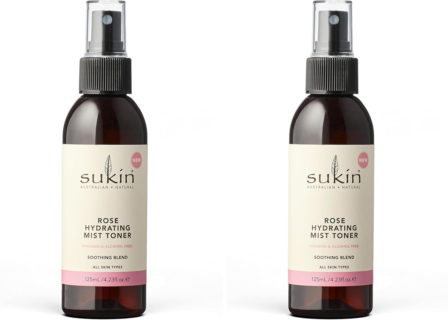 SUKIN ROSE HYDRATING MIST TONER 125ML