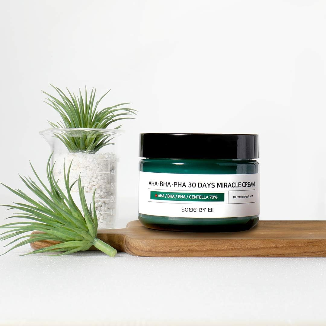 Somebymi AHA BHA PHA Miracle Cream 50Ml (1.7Oz) Skin Barrier & Recovery, Soothing with Tea Tree 10,000Ppm for Wrinkle & Whitening Care Somebymi AHA BHA PHA Miracle Cream 50Ml (1.7Oz) Skin Barrier & Recovery, Soothing with Tea Tree 10,000Ppm for Wrinkle & Whitening Care image number 3