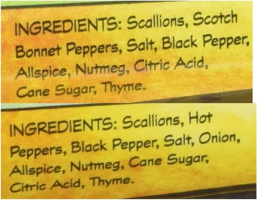 Jamaican Jerk Seasoning Mixed Pack - 10 Oz Each Mild, Hot & Spicy image number 2