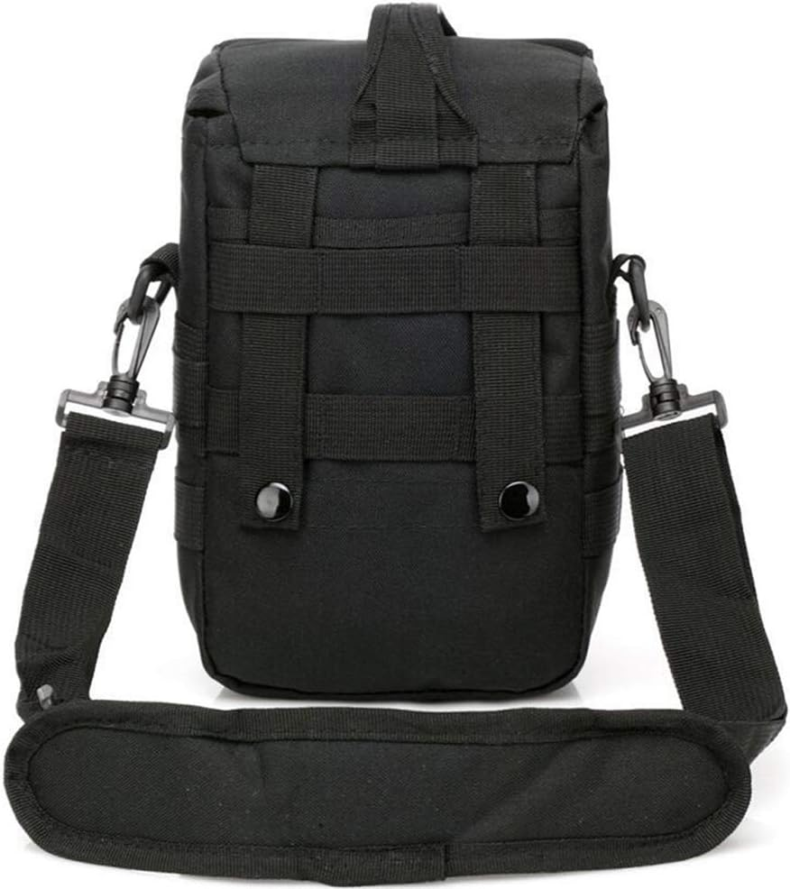 Outdoor Sports Hiking Sling Pack Camouflage Tactical Shoulder Small Camera Gear Bag - Green image number 1