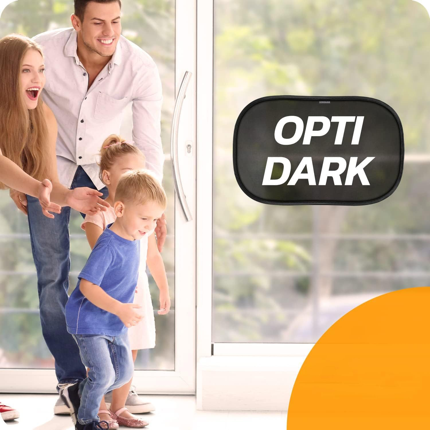 Car Window Shade for Baby with Certified Uv-Protection 2 Pack - 20"X12" image number 4