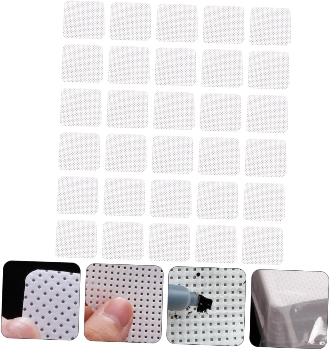 PLAFOPE Eyelash Cleaning Pads 1000Pcs Wipes for Lash Extension Non-Woven Safe image number 4