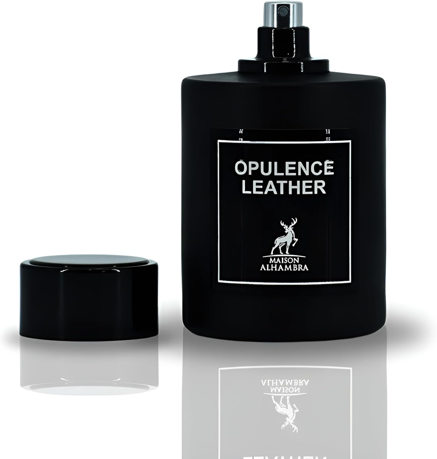 Opulence Leather by Maison Alhambra for Men - 3.4 Oz EDP Spray image number 2