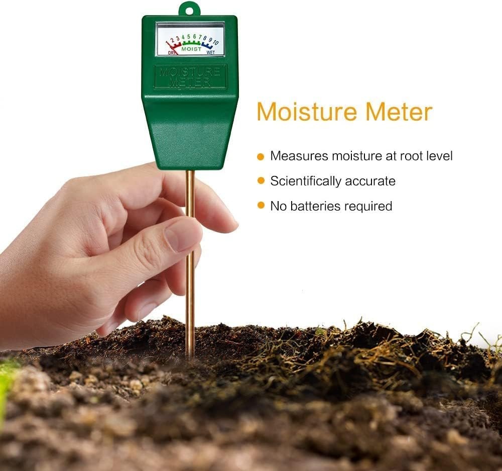 Soil Moisture Sensor Mete Tester, Soil Water Monitor, Hygrometer Sensor Test Kit Plant Water Meter for Indoor & Outdoor Garden Plant Flower Testing Tool image number 6