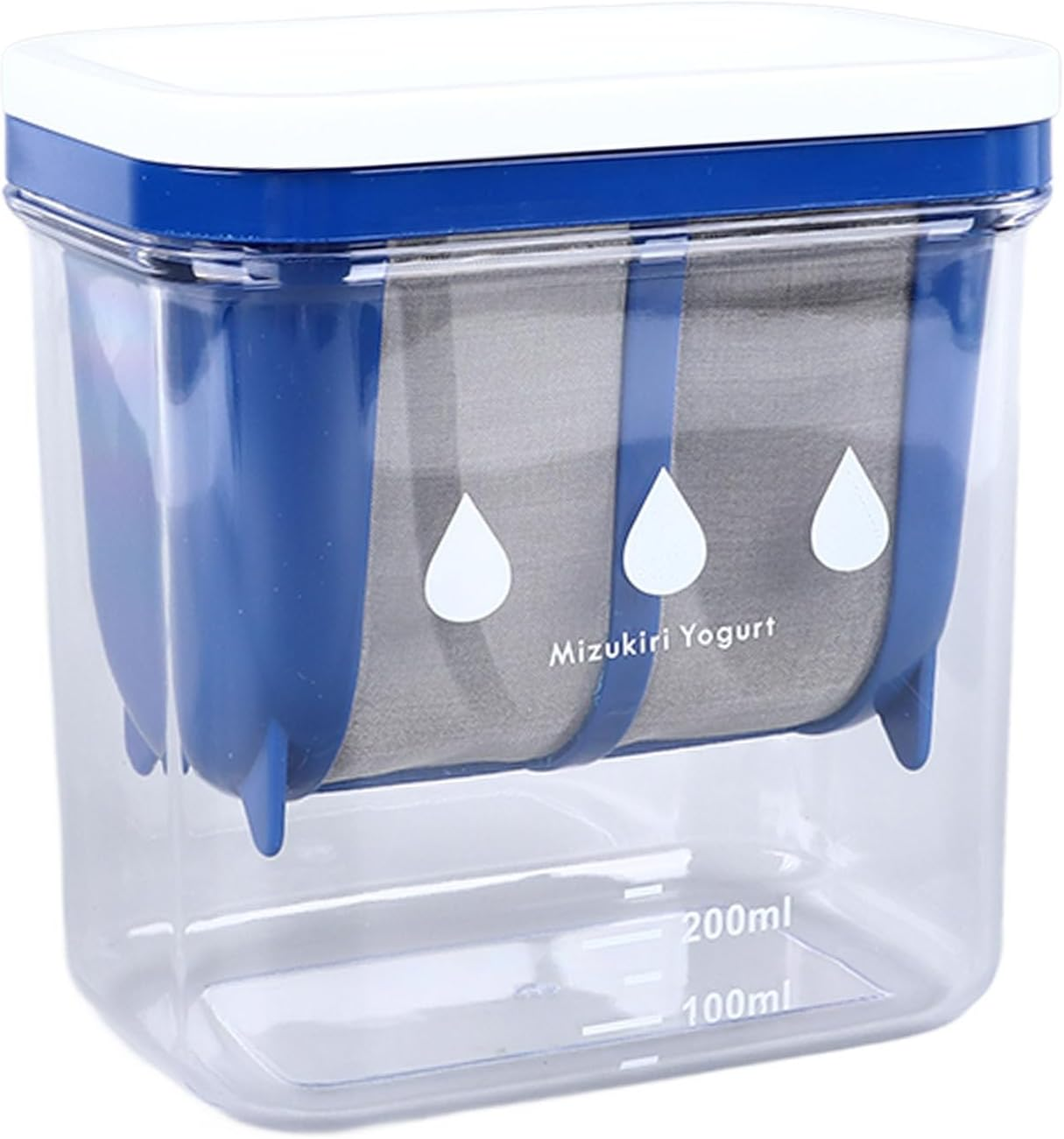 Greek Yogurt Strainer, Food Yogurt Mesh, Multiple Usage Food Strainer with Ultra Fine Mesh Stainless Steel Strainer Basket, Kitchen Tool for Soy Milk, Coffee, Milk, Yogurt, Juice image number 4