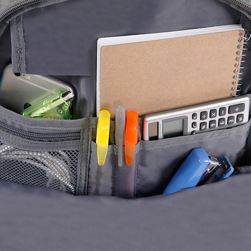 FILA Duel School Laptop Computer Tablet Book Bag, Teal, One Size, Duel Tablet and Laptop Backpack image number 5