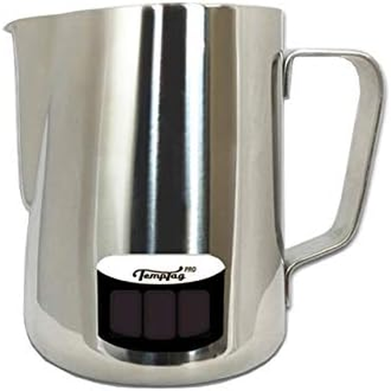 Color Changing Temperature Tag for Metal Milk Jugs Indicates Ideal Milk Temperature (4) image number 5