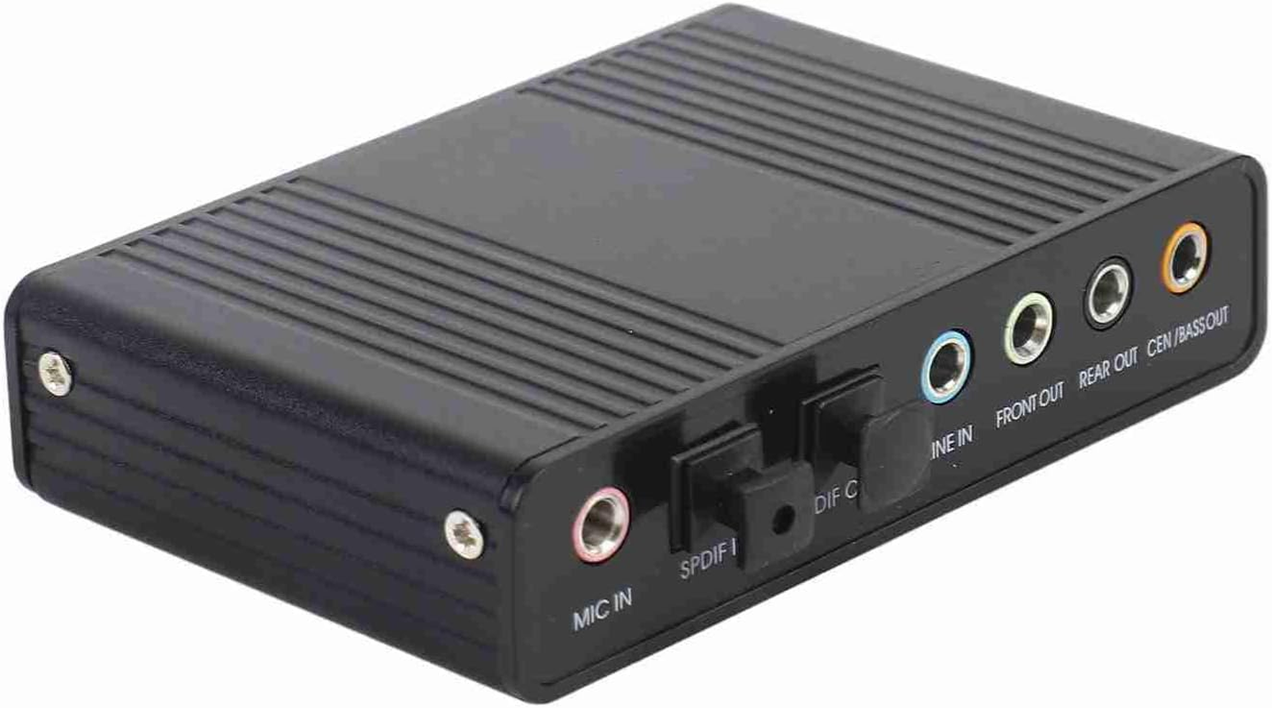 6 Channel Sound Card Usb External Digital Ical SPDIF Output a for PC Usb External Sound Card Device Magnificexternal 6 Channel 5.1 for L image number 6