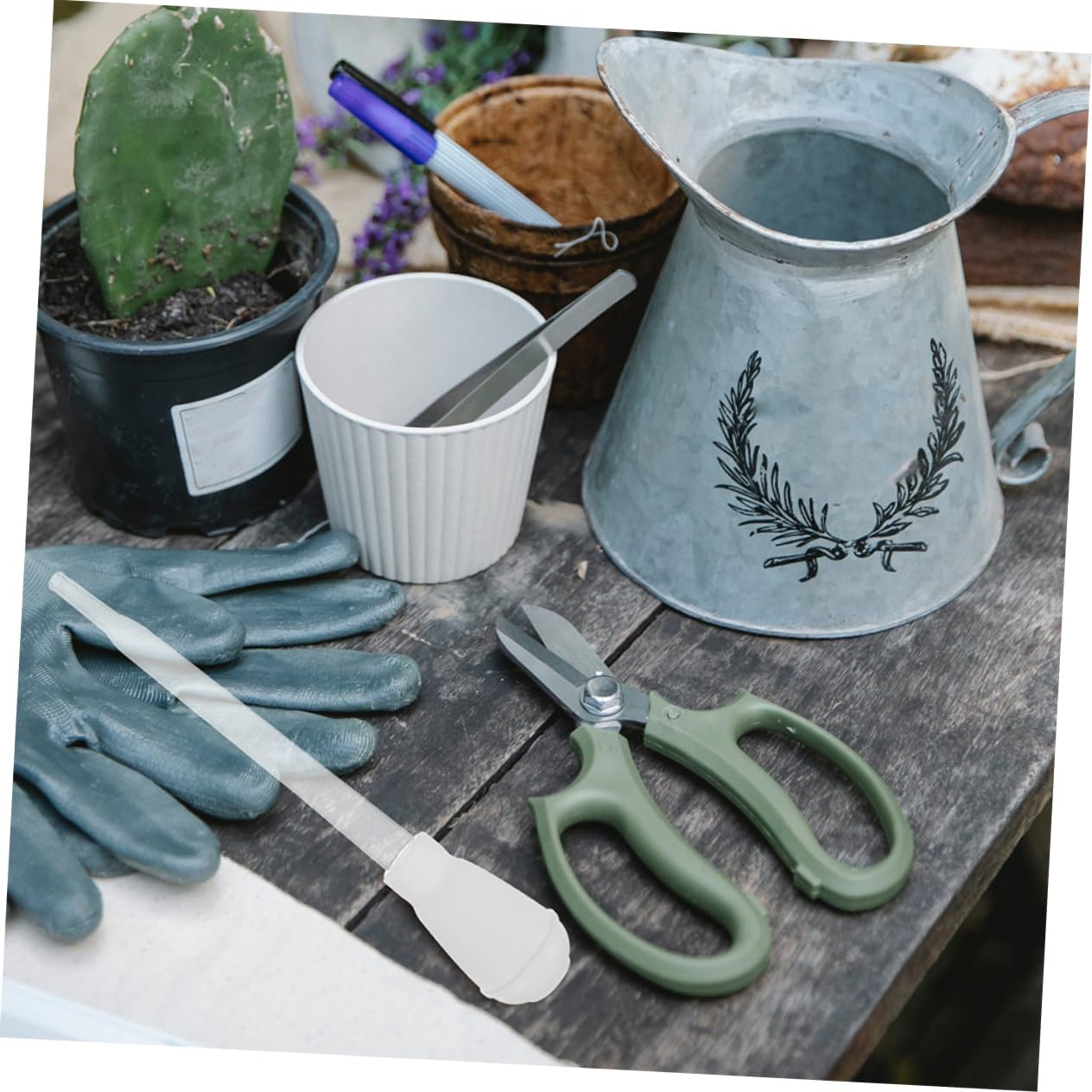 TOBBOMEY 3Pcs Plant Tray Water Absorber Sucker for Garden Water Remover, 29Cm Tube 30Ml Capacity Each, Gardening Tool for Indoor Outdoor Self-Watering and Planter Moisture Control image number 1