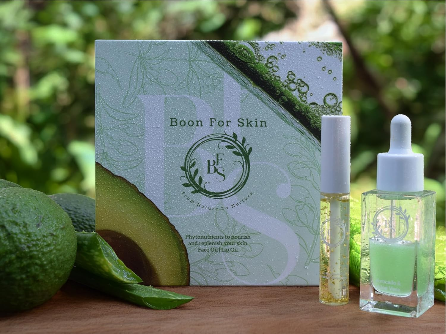 Avocado and Aloe Vera Face Oil (30Ml) with Lip Rejuvenation Rosehip Sleep Lip Oil(10Ml) image number 4