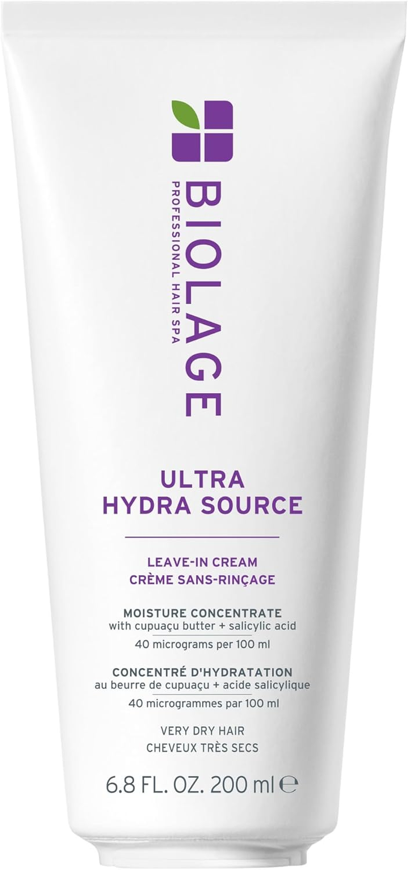 Biolage Ultra Hydra Source Leave-In Cream | Moisturising | Hydrates, Nourishes & Detangles Dry Damaged Hair | Deep Conditioning | Sulfate-Free | Weightless, Soft Finish |200Ml image number 6