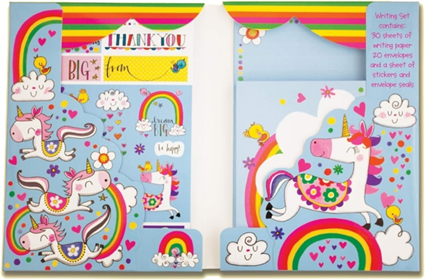 Rachel Ellen Unicorn Writing Set image number 1