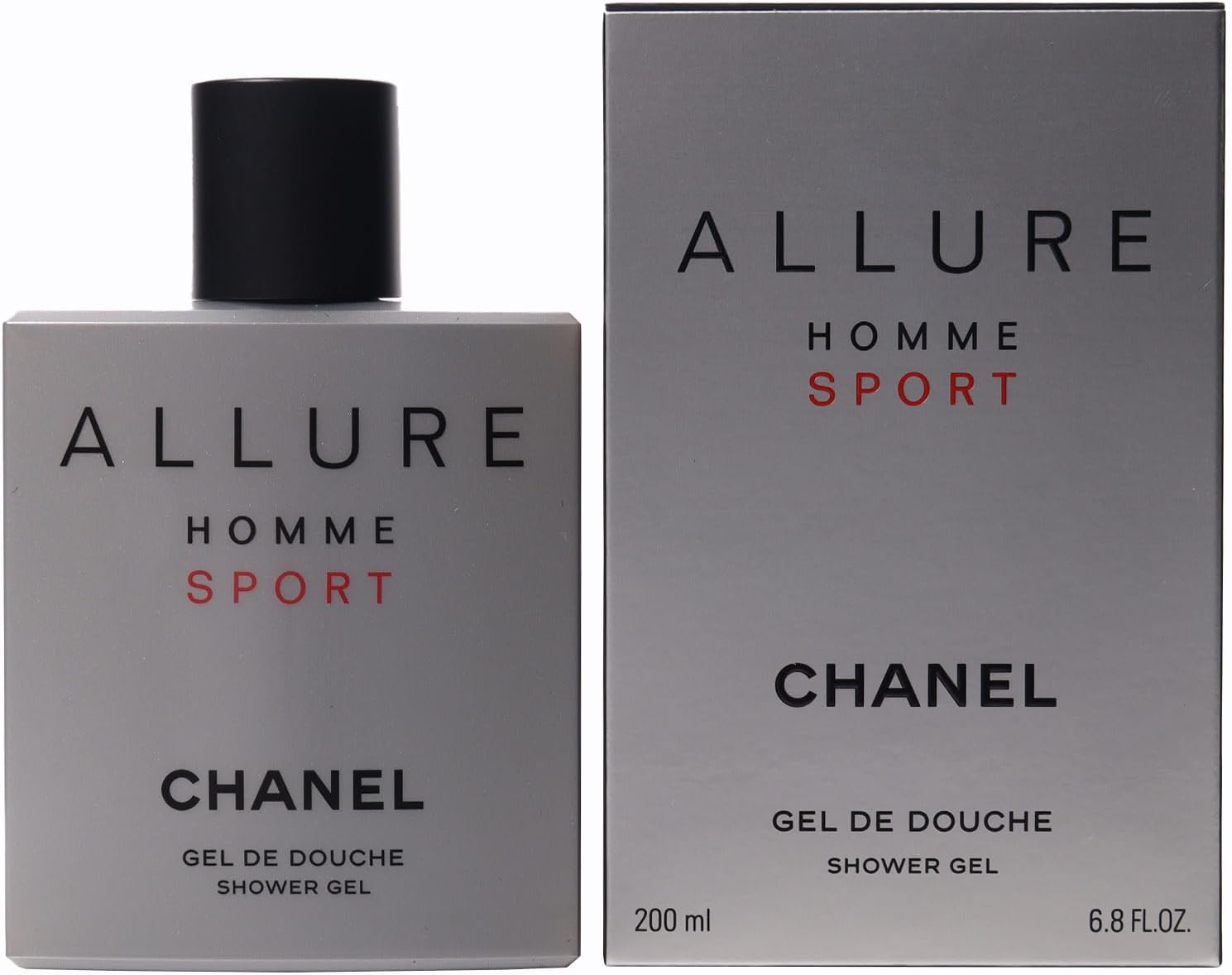 Chanel Allure Homme Sport Hair and Body Wash Gel, 200Ml