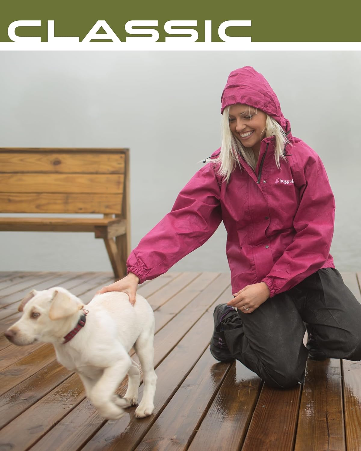 FROGG TOGGS Women'S Classic All-Purpose Waterproof Breathable Rain Suit
