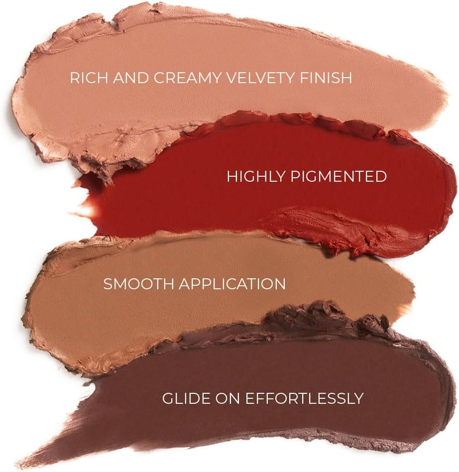 Revolution Lip Allure Soft Satin Lipstick 3.2 G, Divine Brown (Pack of 2) image number 2