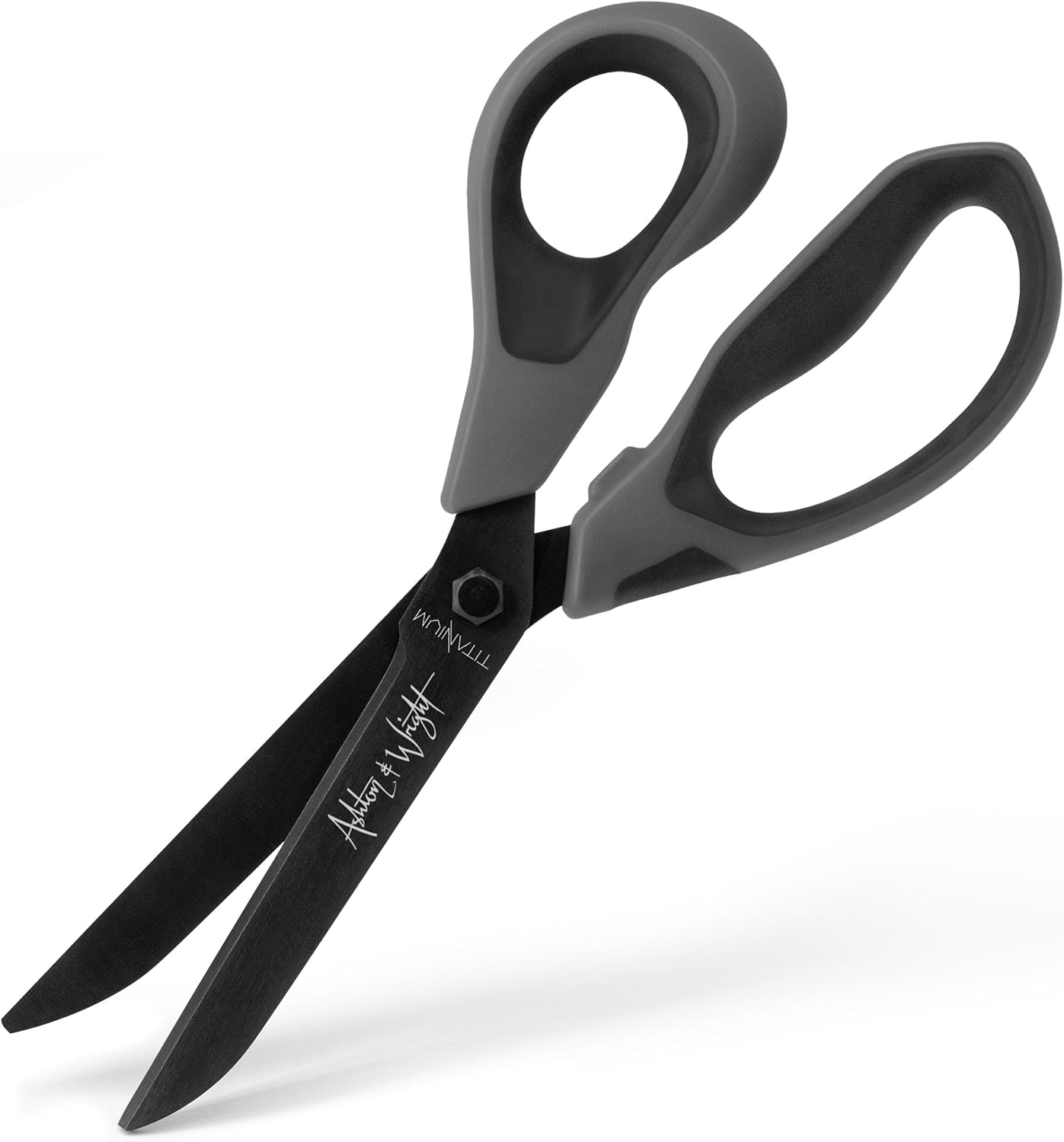 Ashton and Wright - Titanium HD - Heavy Duty Scissors for Office, Home, Kitchen, and Craft - 210Mm / 8&rdquo; - Titanium Coated Blades (Grey, Left Handed) image number 4