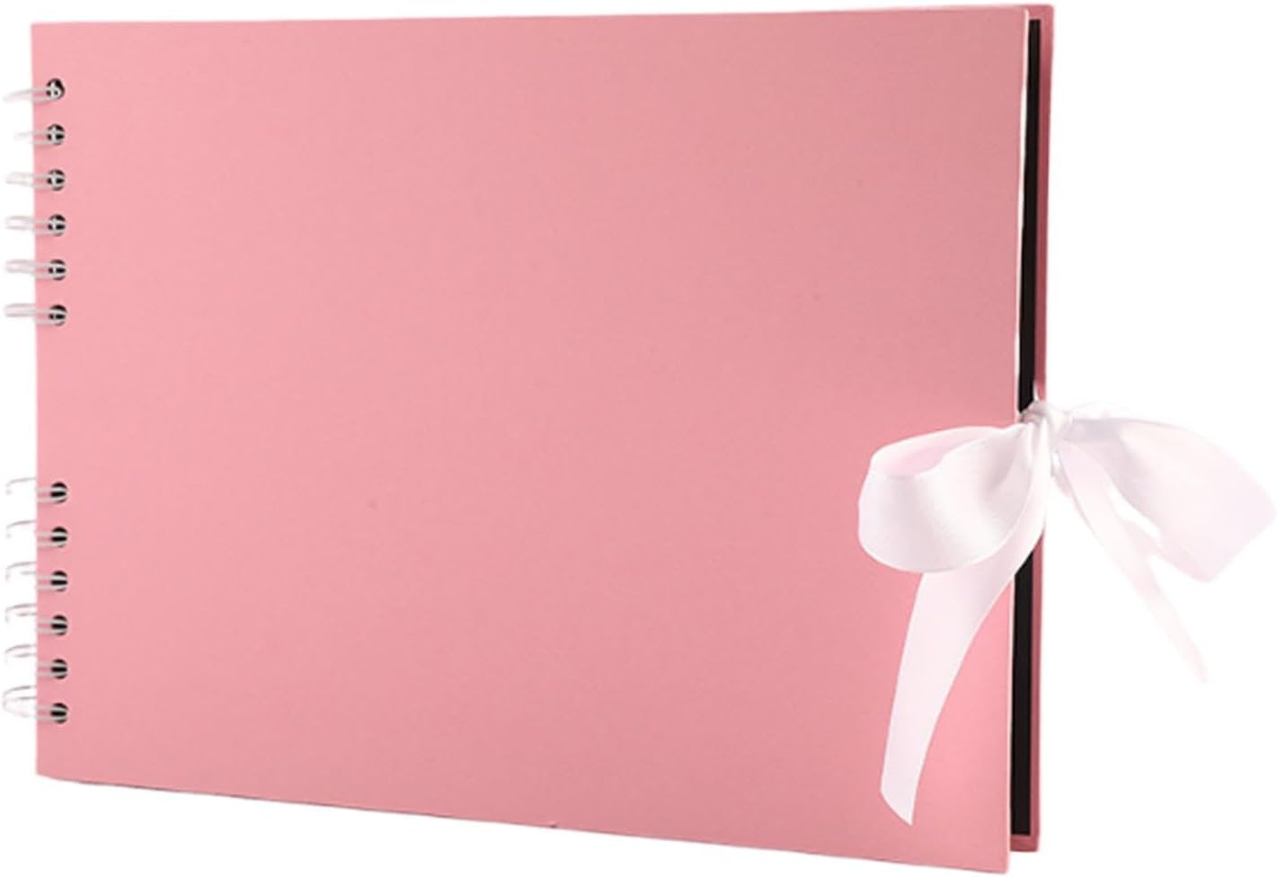 Qianly Scrapbook Photo Album for Unique Events and Family Moments, Pink