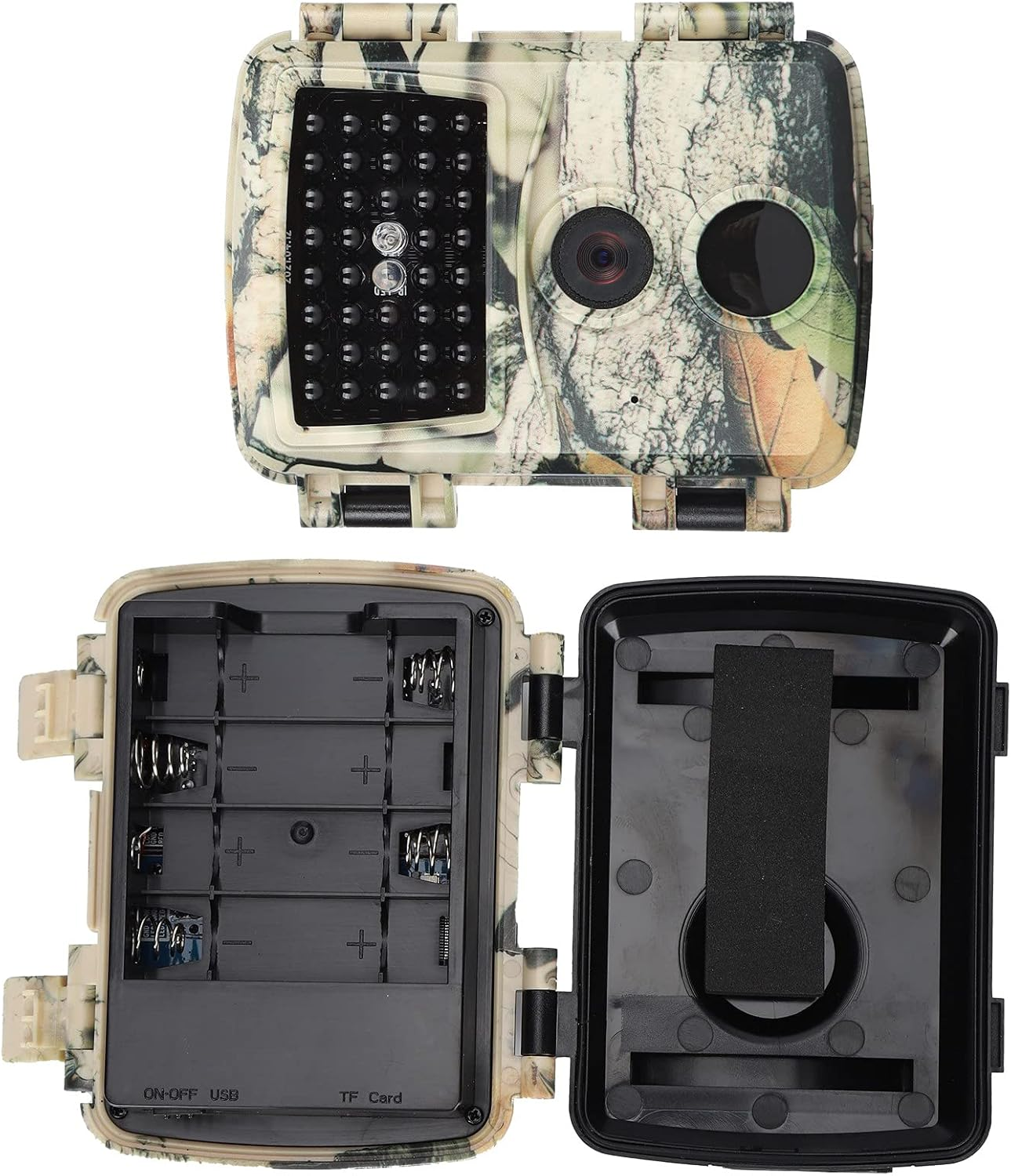 Mini Trail Camera, 12MP 1080P Waterproof Game Cam with PIR Sensor and Wide Lens Angle for Wildlife Monitoring Hunting(Pr600C) image number 5