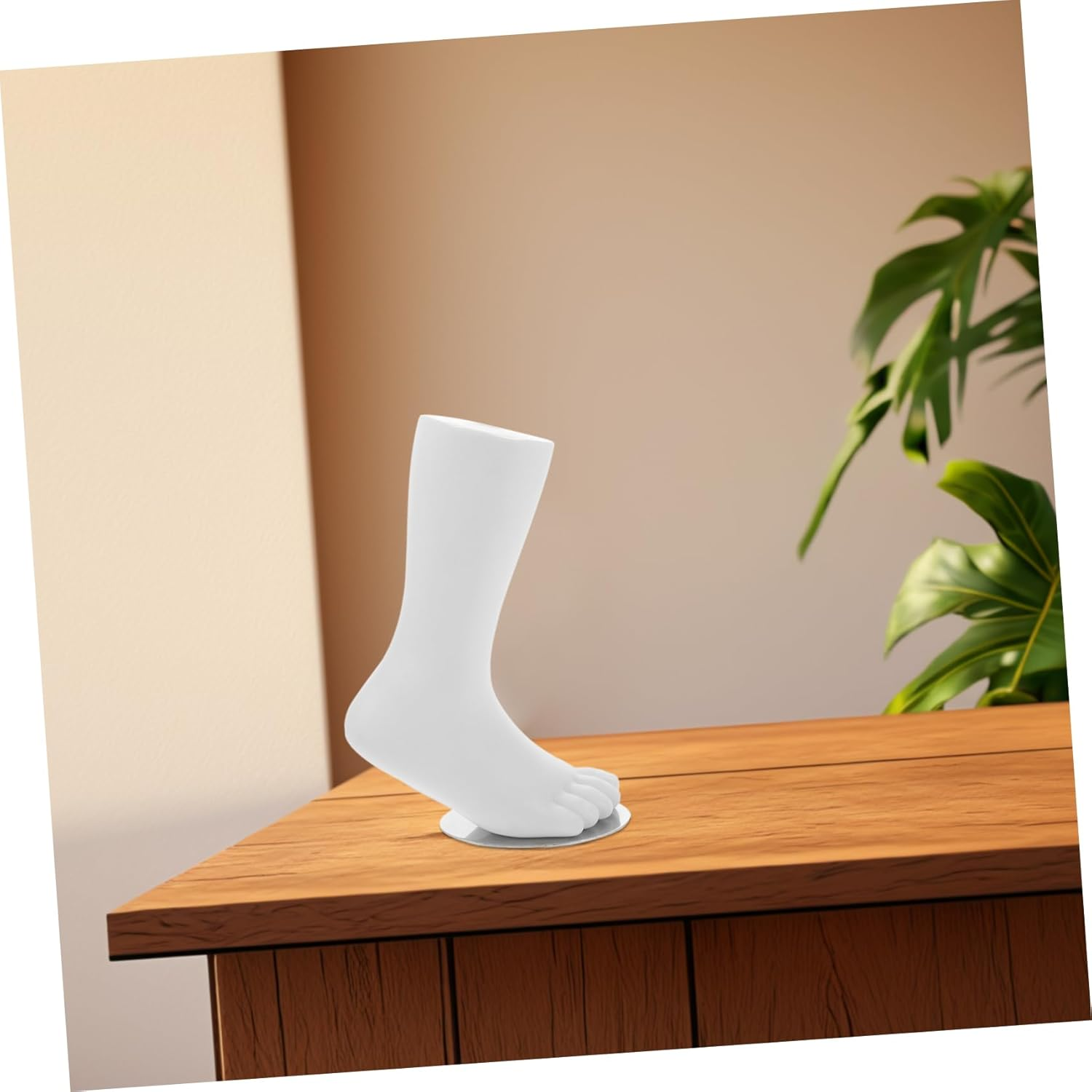 ABOOFAN Boys and Girls Sock Display Foot Model Fake Foot Mannequin for Socks Versatile image number 2