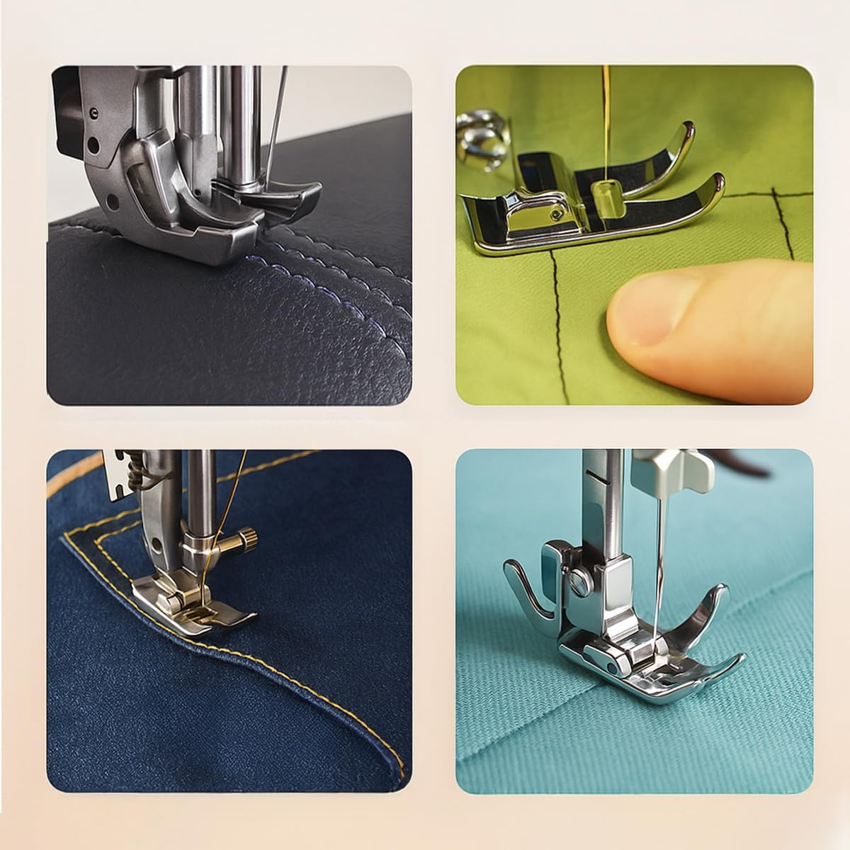 Heavy Duty Polyester Sewing Thread 210D/3Ply UV Resistant Outdoor Thread for Upholstery and Crafts, Compatible with Home & Commercial Sewing Machines, 2 Pack 3000 Yards Total (Black & White)