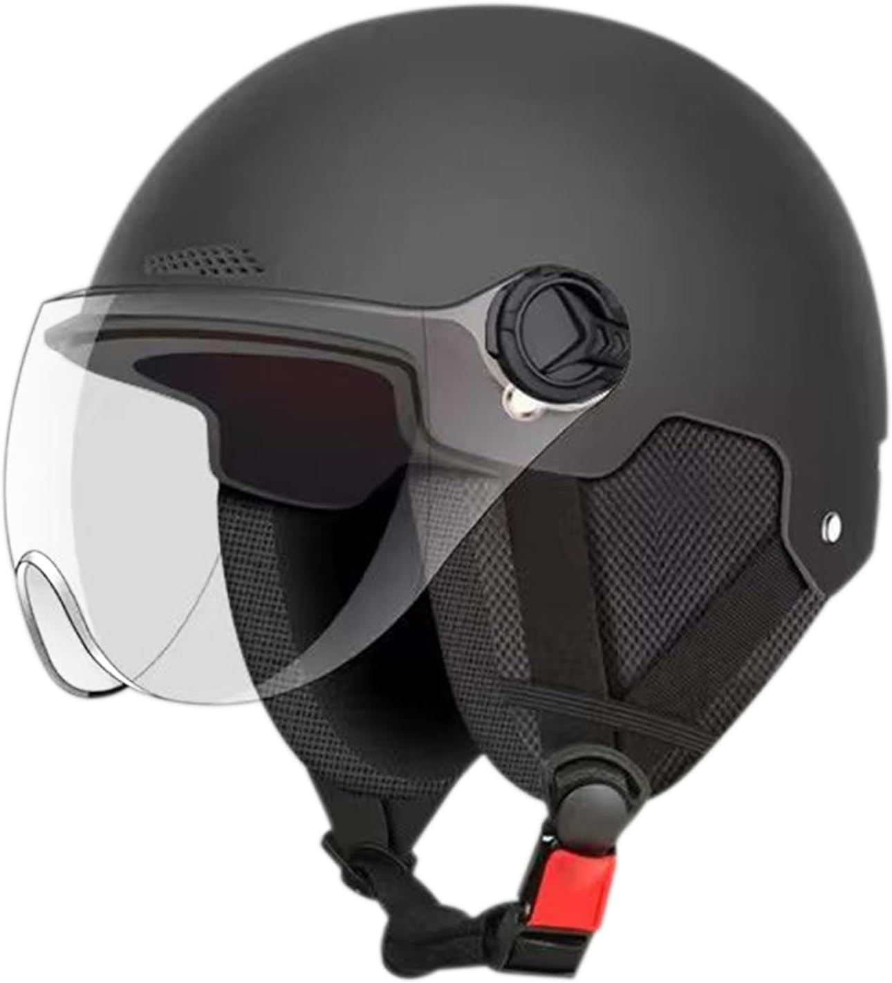 Adult Electric Scooter Helmet with Ear Protection for Men and Women, Bicycle Helmet with Visor, Lightweight Electric Bikes Helmets for Scooter, Skateboard, Motorcycles image number 2