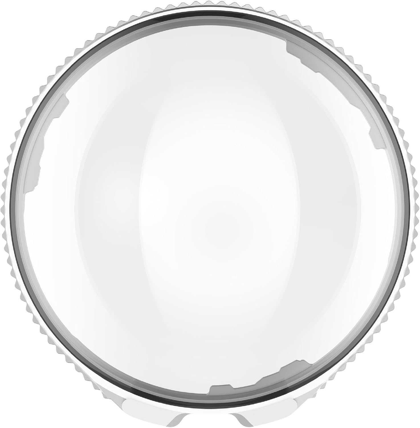 GIOPUEY Pack of 2 Lens Protectors Compatible with Insta360 X5, Premium HD Glass Camera Protection Lens Cap Lens Guards - Silver