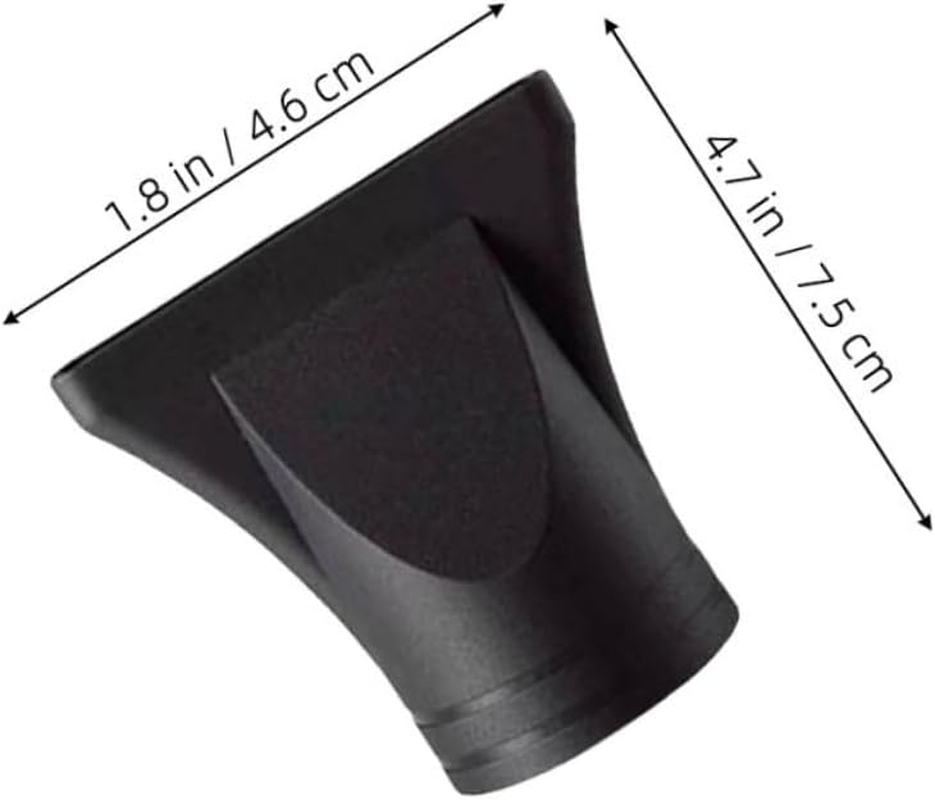 4Pcs High Temperature Duckbill Nozzles Plastic Salon Hair Dryer Nozzle Replacement Narrow Concentrator for Barber Shop and Home Use Hot Air image number 1