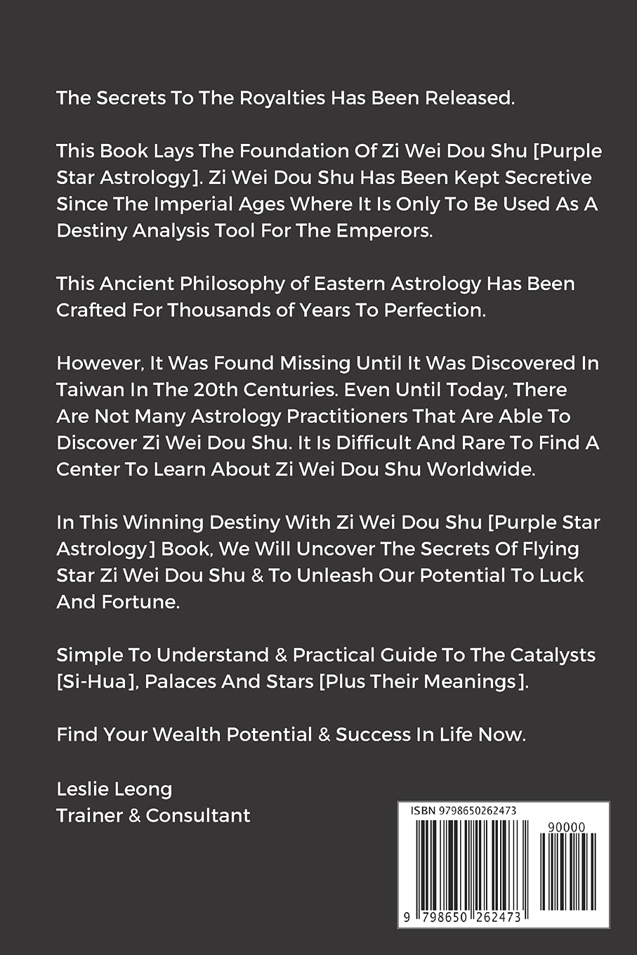 Winning Destiny with Zi Wei Dou Shu: Purple Star Astrology