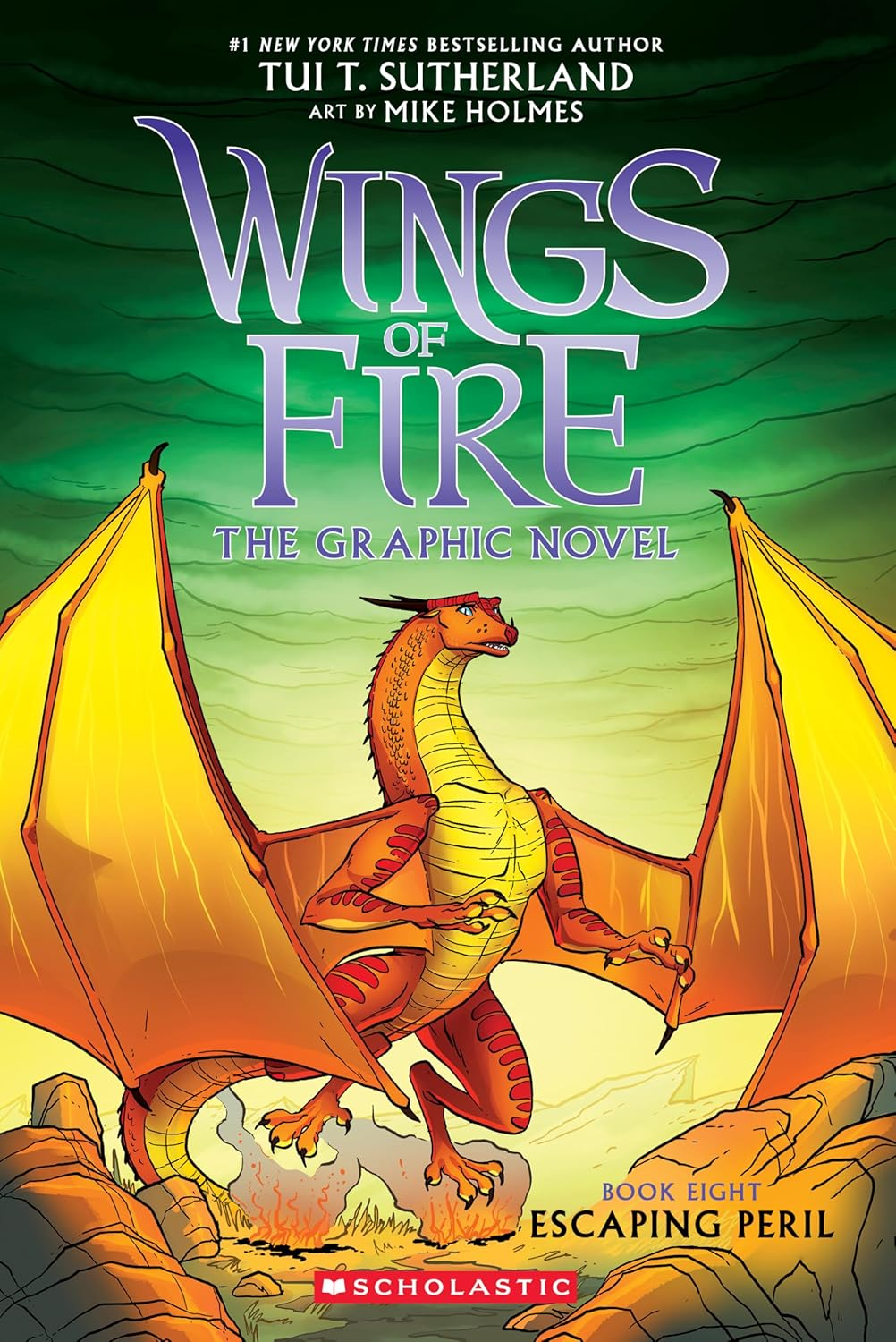 Escaping Peril: the Graphic Novel (Wings of Fire, Book Eight) image number 1