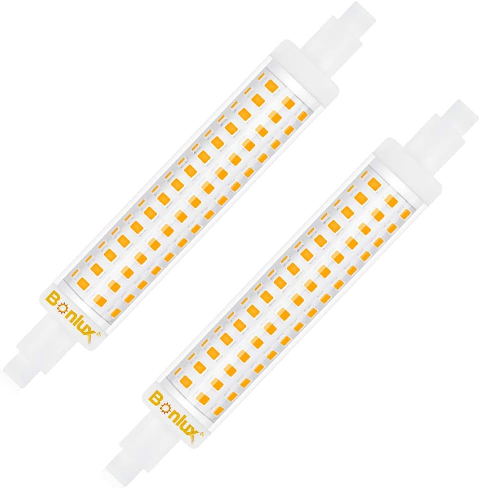 Bonlux 360 Degree, R7S, Linear LED Lamps, 118 Mm, 4000 K, Non-Dimmable, with J118 Slim Double Effect, AC 220-240 V, 1300 Lm, 2 X 15 W 118 Mm R7S Non-Dim, Cool White image number 6