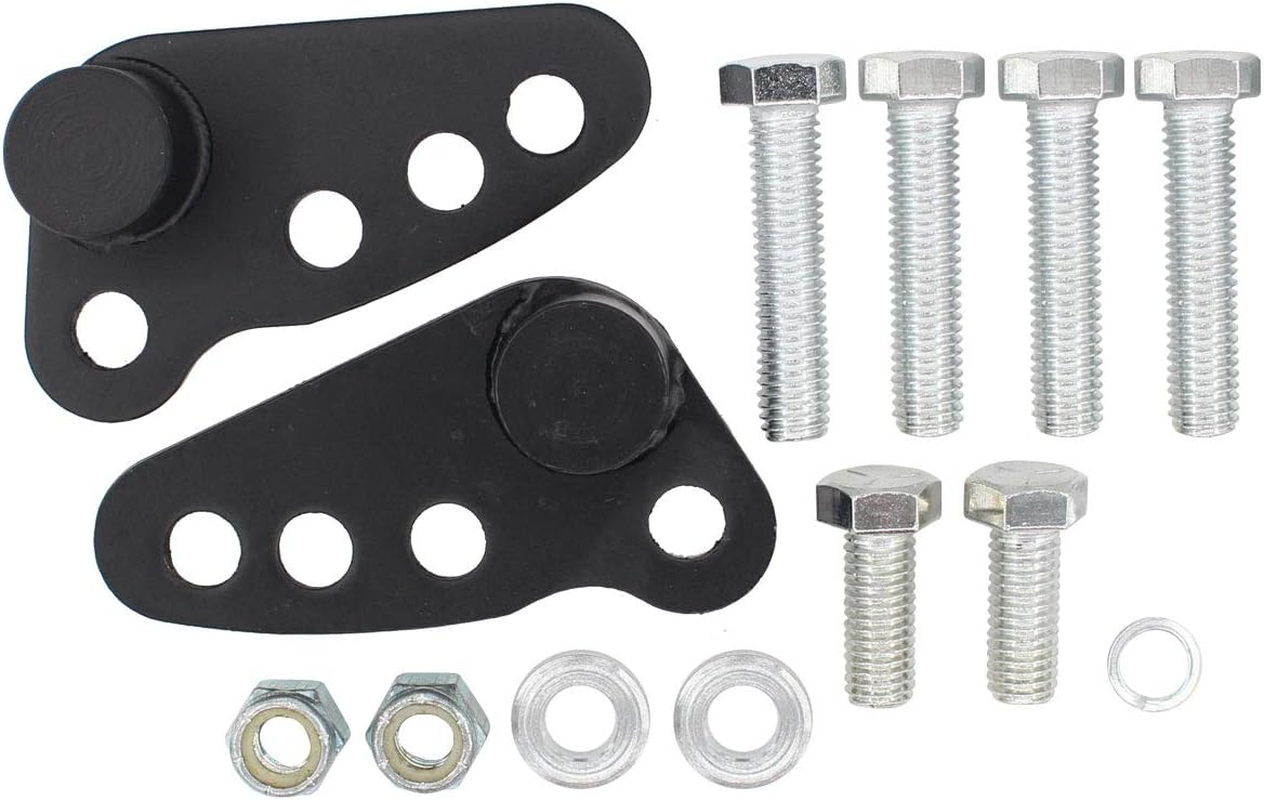 Applianpar 1"-3" Rear Adjustable Slam Lowering Kit for Harley-Davidson Street Glide Electra Glide Road King 2002-2016