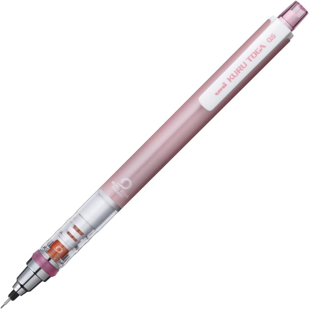 Uni Kurutoga Mechanical Pencil Standard, 0.5Mm, Violet (M54501P.12)