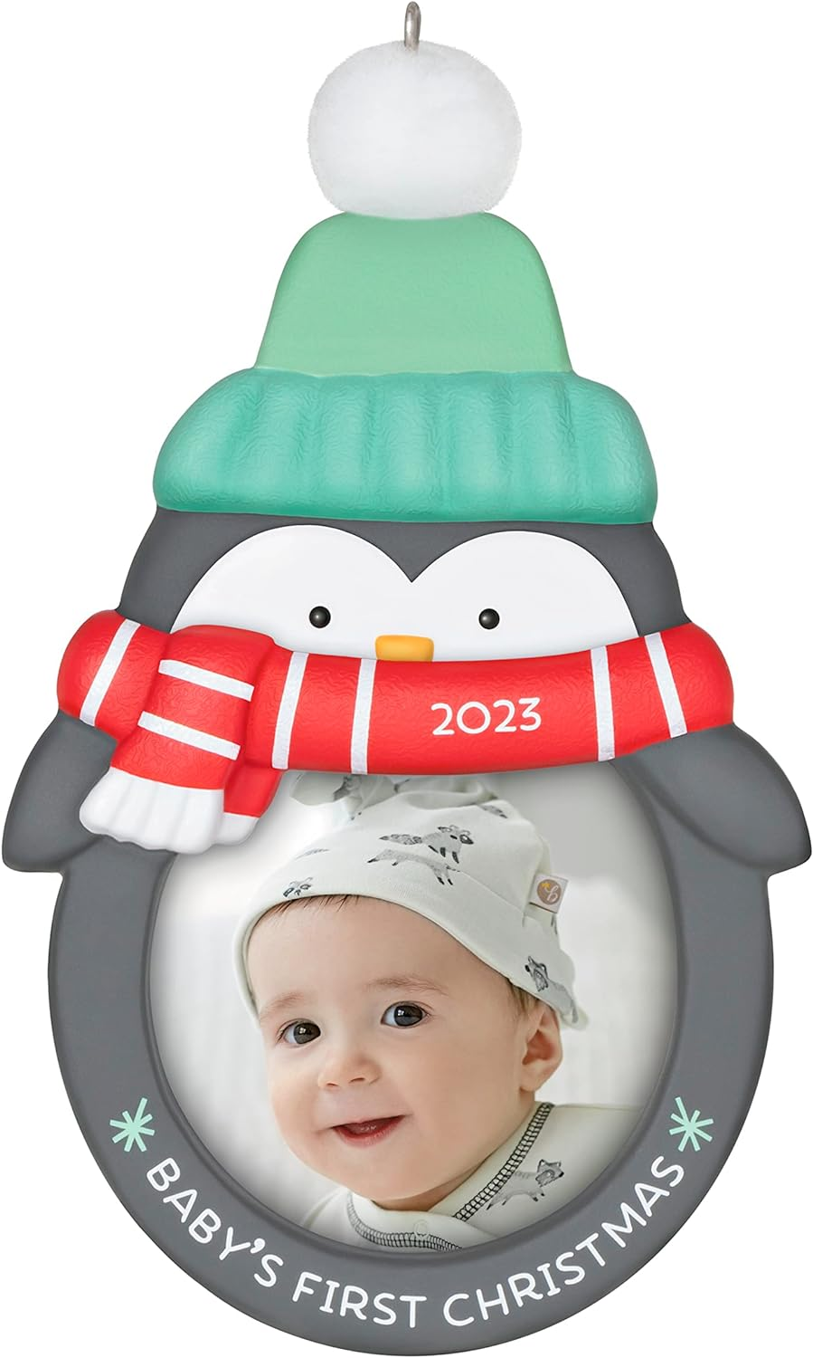 Hallmark Keepsake Christmas Ornament 2023, Baby'S 1St Christmas Photo Frame
