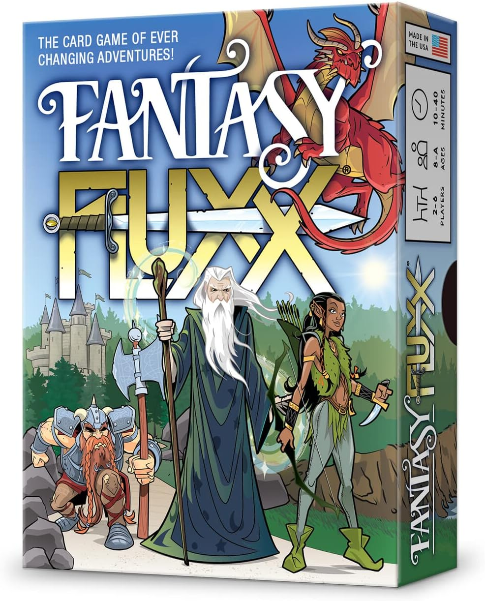 Looney Labs Fantasy Fluxx Card Game, Multicolour, 1 image number 2