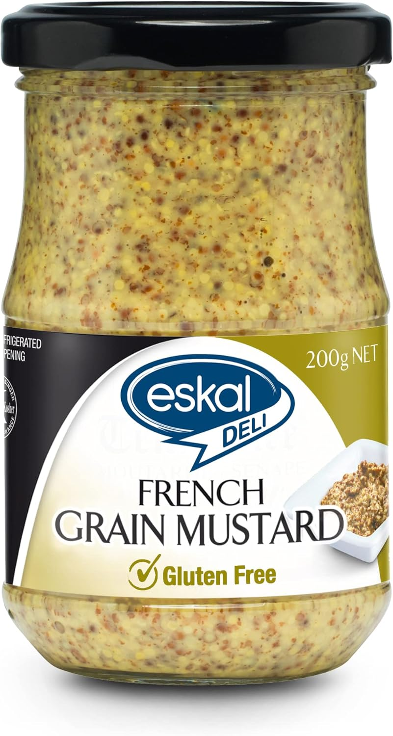 Eskal Deli Gluten Free French Grain Mustard 200 G