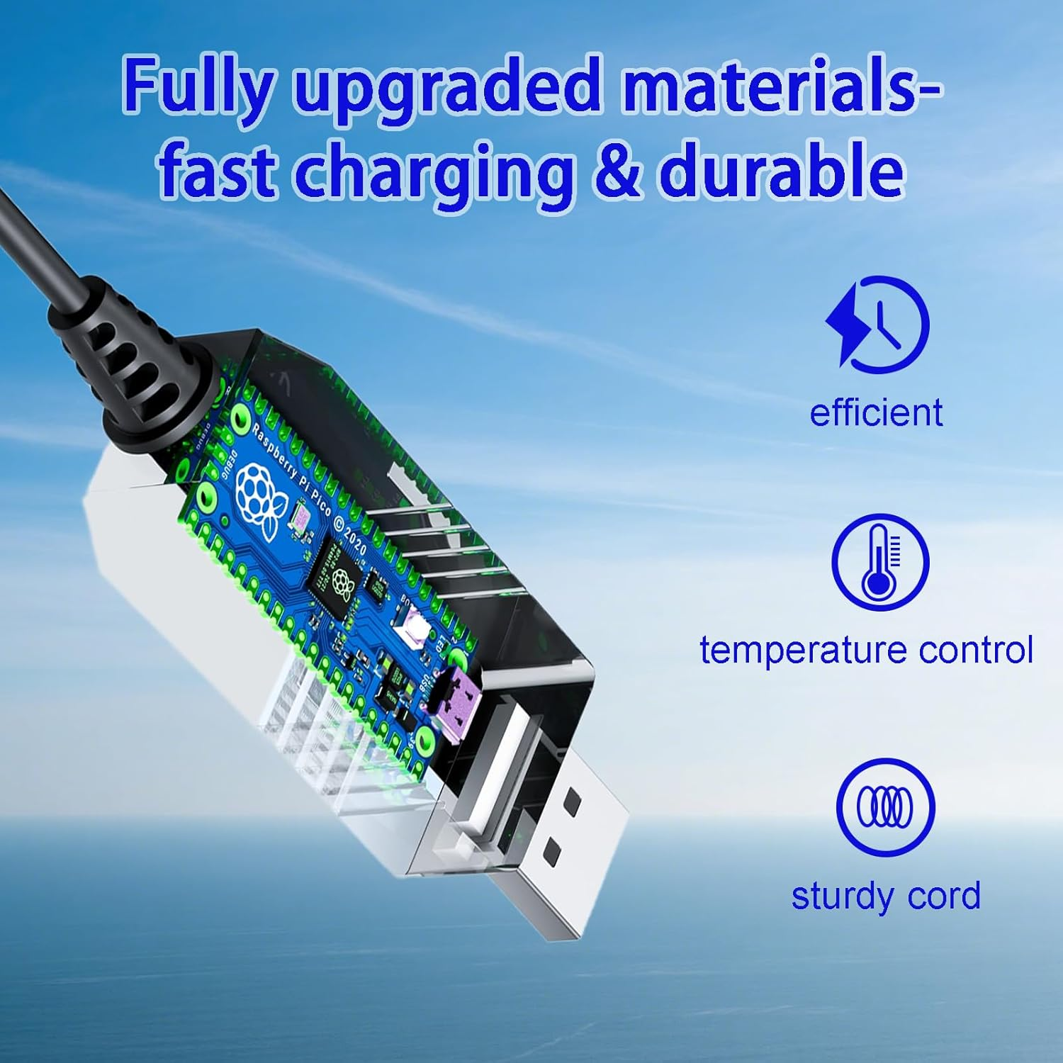 USB a Charger Power Cable for Philips 15V Electric Shaver, Compatible with HQ8505 QP6510 Car Cord image number 1