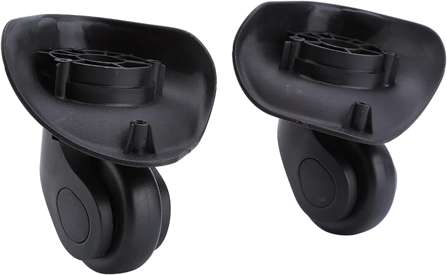 2Pcs Luggage Suitcase Wheel Left and Right Luggage, Rotating Wheels Replacement Accessory for Trolley image number 3